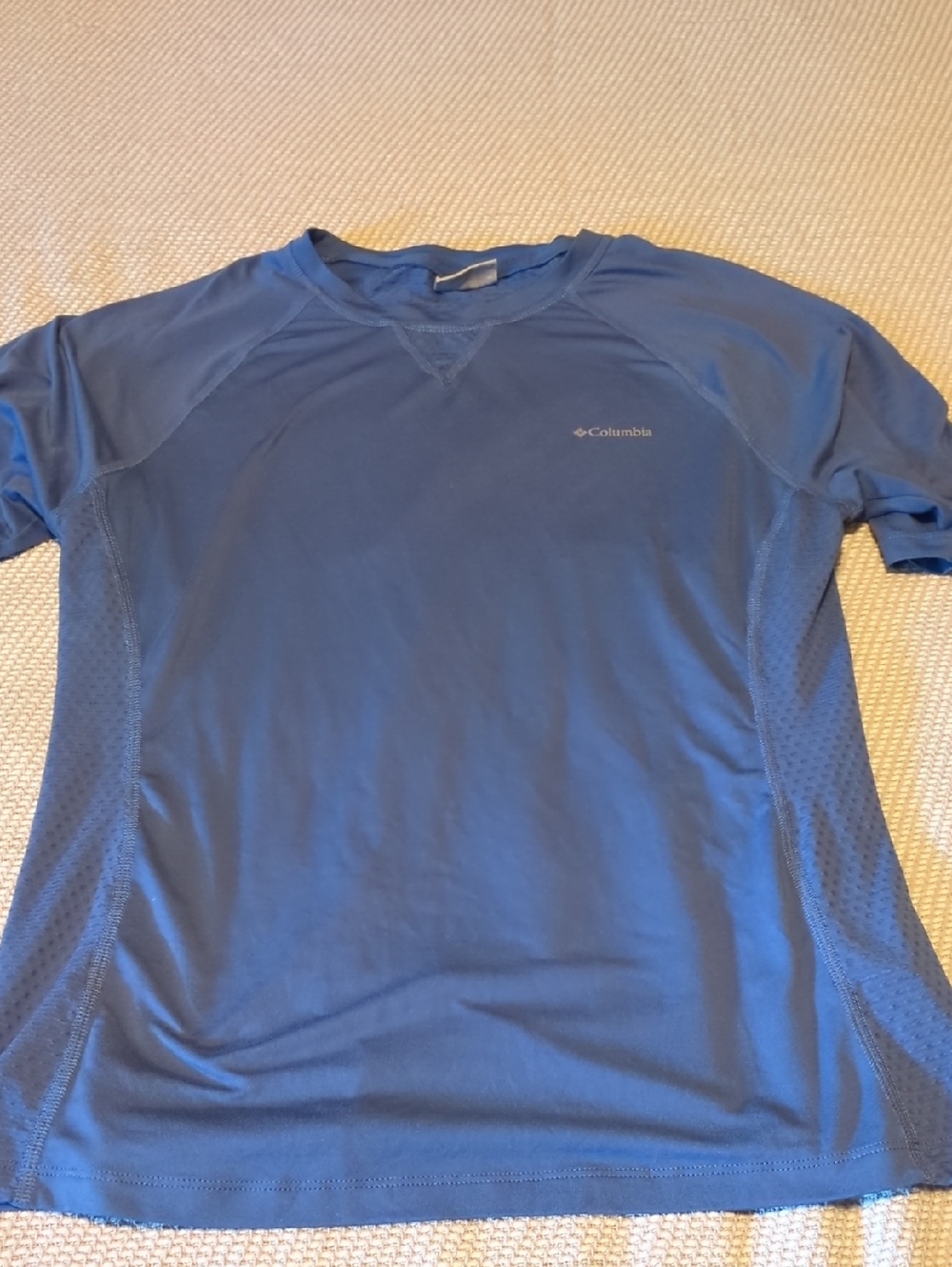 Columbia Women's Blue/Purple Performance Short Sleeve Tee